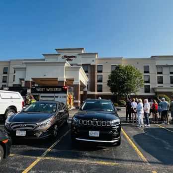 Hampton Inn Rochester-Webster - FIRE ALARM this morning. Had to evacuate hotel. - Hotels Near Me - Webster, New York Hampton Inn Rochester-Webster - FIRE ALARM this morning. Had to evacuate hotel. - Hotels Near Me - Webster, New York