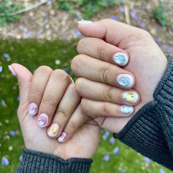 Yume Nail Studio - Japanese gel manicure with cat eye and beads by Suzy - Nail Technicians Near Me - Brea, California Yume Nail Studio - Japanese gel manicure with cat eye and beads by Suzy - Nail Technicians Near Me - Brea, California