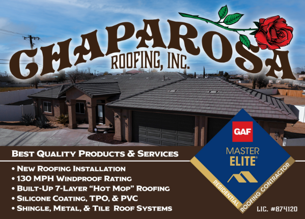 Slide of Chaparosa Roofing
