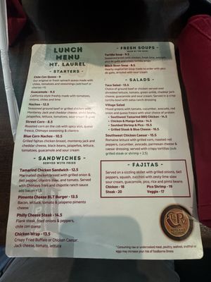 Menu photo 2 La Paz Birmingham, AL