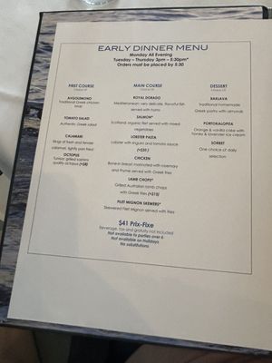 Menu photo 1 Limani Charlotte, NC