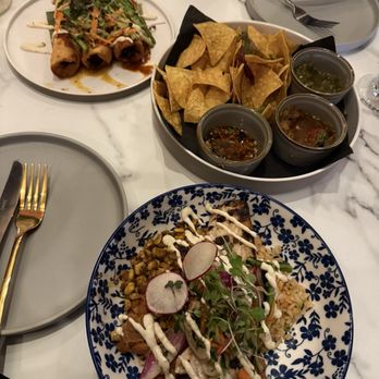 Buen Provecho - Grilled Fish bowl, chicken flautas, and chips and salsa - Mexican Near Me - Long Beach, California Buen Provecho - Grilled Fish bowl, chicken flautas, and chips and salsa - Mexican Near Me - Long Beach, California