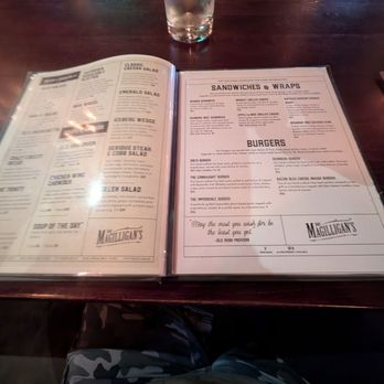 Doc Magilligan's Restaurant & Irish Pub - A simple but impressive menu. - Breakfast & Brunch Near Me - Niagara Falls, Ontario