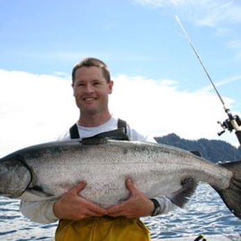 Adventure Alaska Southeast - 50lb King salmon - Travel Services Near Me Adventure Alaska Southeast - 50lb King salmon - Travel Services Near Me
