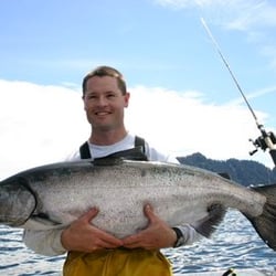 Adventure Alaska Southeast - 50lb King salmon
