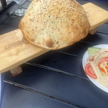 Cafe Mediterranean - Amazing balloon bread - Mediterranean Near Me - Cincinnati, Ohio