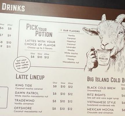 Menu photo 1 Mauna Lani Coffee Company Kamuela, HI Menu photo 1 Mauna Lani Coffee Company Kamuela, HI