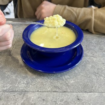 Geitonia Greek Grill - REAL authentic lemon rice soup - Greek Near Me - Valparaiso, Indiana