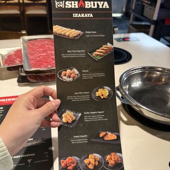 Shabuya - Sushi menu - Hot Pot Near Me - Las Vegas, Nevada Shabuya - Sushi menu - Hot Pot Near Me - Las Vegas, Nevada