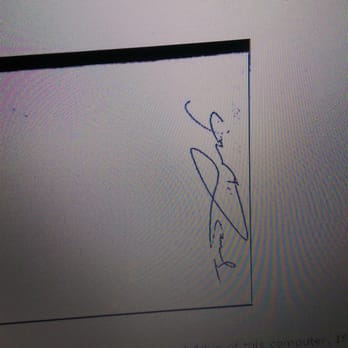 Premier Auto Credit - Anyone recognize this signature? It's the person who signed the check i sent it in for a payment that never got added to my acct - Auto Loan Providers Near Me - Glendale, California