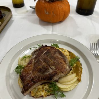 Parry Lodge - Cider brined pork chop - Hotels Near Me - Kanab, Utah