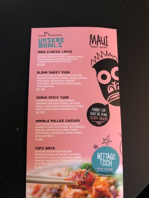 Menu photo 1 Maui Poké Guys Hamburg, HH Menu photo 1 Maui Poké Guys Hamburg, HH