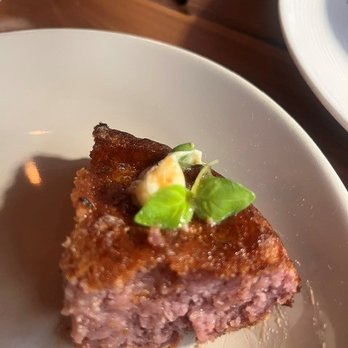 Toro Bravo - Blue corn corn bread with hot honey! Really yummy. - Steakhouses Near Me - Reno, Nevada Toro Bravo - Blue corn corn bread with hot honey! Really yummy. - Steakhouses Near Me - Reno, Nevada