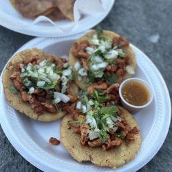 Sandra’s Mexican Food - Gorditas with pork (sold as singles so try them all!)