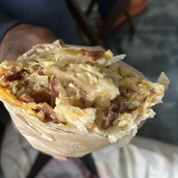 Yellow Basket Burgers - Breakfast Burrito