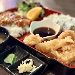 Sashimi Bento Box $20. incl miso soup