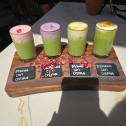 Matcha flight Matcha flight