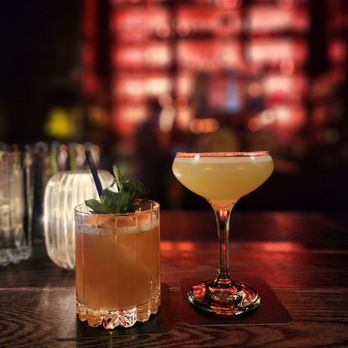 Parliament - two cocktails on a bar counter - Cocktail Bars Near Me - Dallas, Texas