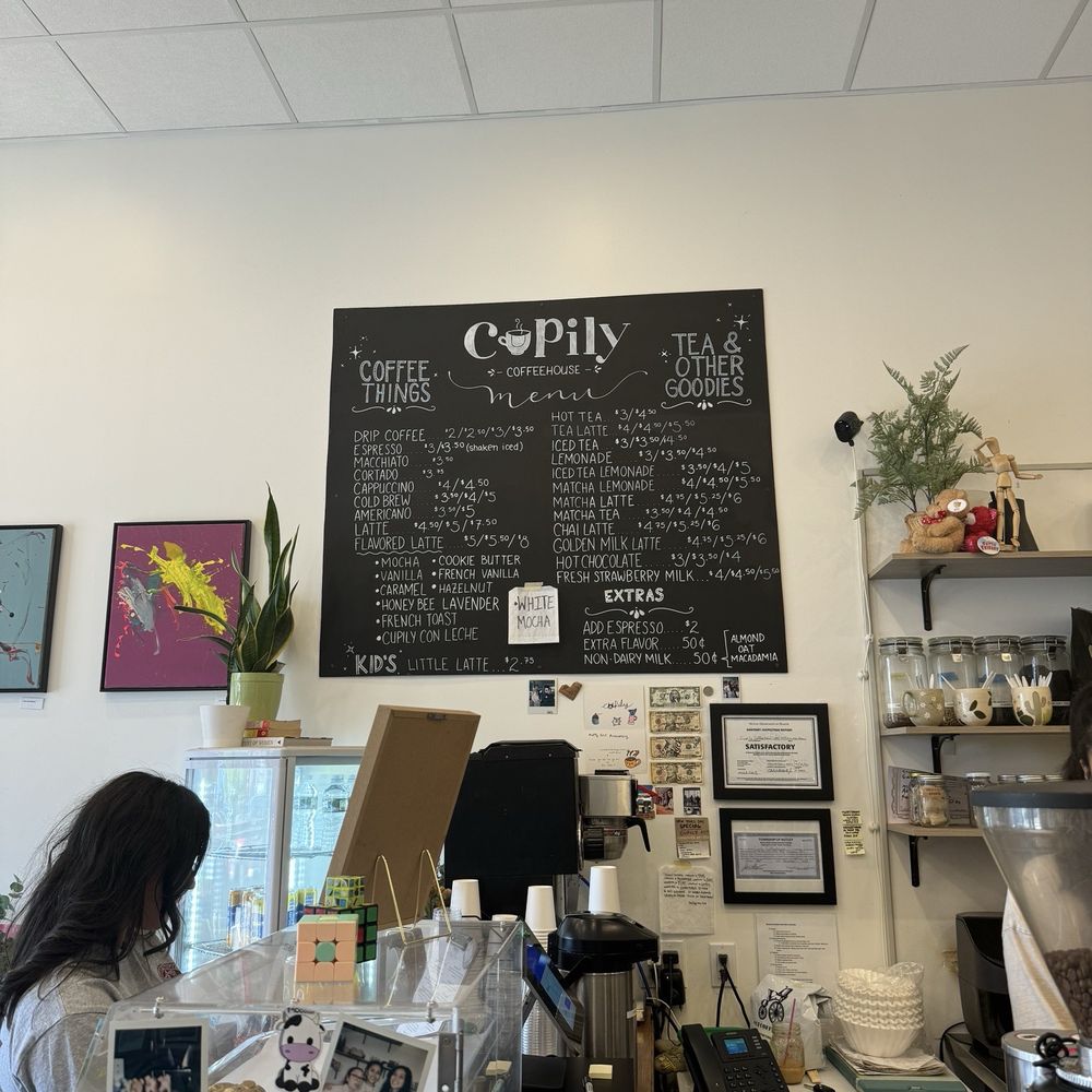 Cupily Coffeehouse - Menu - Coffee & Tea Near Me - Nutley, New Jersey