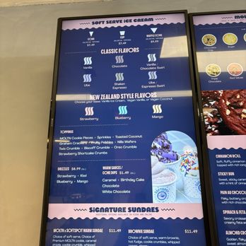 Softspot - Menu - Desserts Near Me - Chantilly, Virginia
