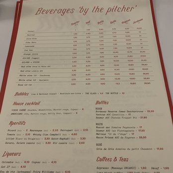 Bouillon Pigalle - Menu - French Near Me - Paris, 75 Bouillon Pigalle - Menu - French Near Me - Paris, 75