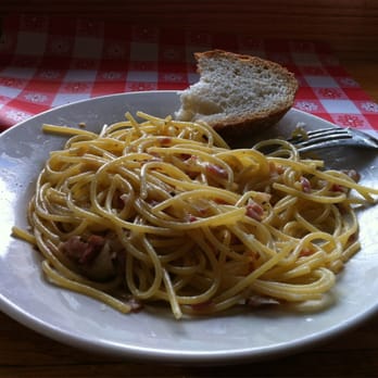 Bottega Fiorentina - Spaghetti alle carbonara - Italian Near Me - Brookline, Massachusetts Bottega Fiorentina - Spaghetti alle carbonara - Italian Near Me - Brookline, Massachusetts