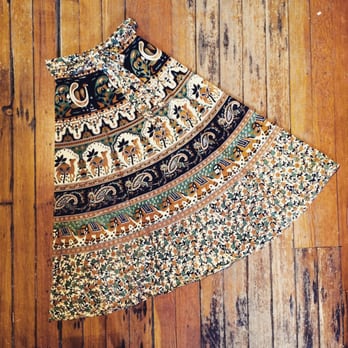 NAVA - Vintage wrap skirt. - Women's Clothing Near Me - Providence, Rhode Island