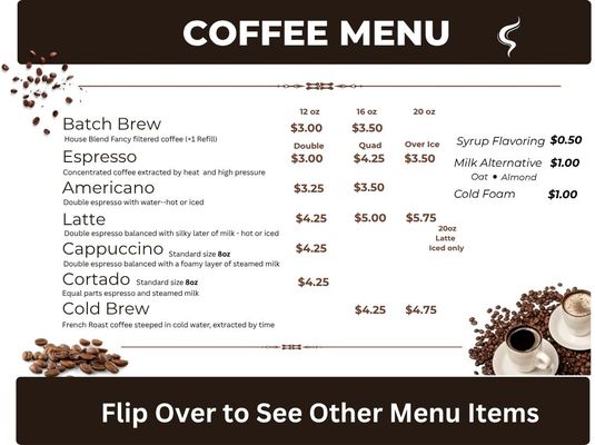 Menu photo 3 The Well Coffee Albuquerque, NM Menu photo 3 The Well Coffee Albuquerque, NM