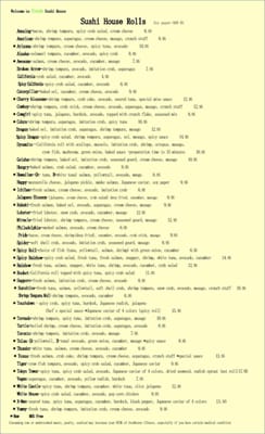 Menu photo 6 Sushi House Broken Arrow, OK Menu photo 6 Sushi House Broken Arrow, OK