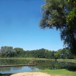 Badestelle am Schloßsee in Walkendorf - Walkendorfer Schloßsee 2014, Copyright by mostro HH