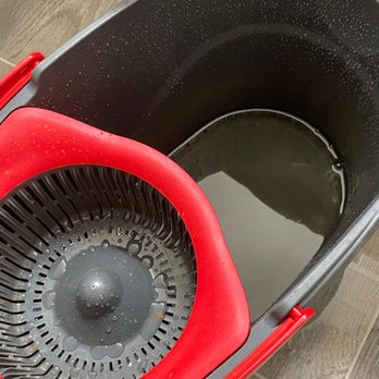 Seacrest Apartments - How much water the bucket caught after we thought the issue was solved. - Apartments Near Me - Katy, Texas