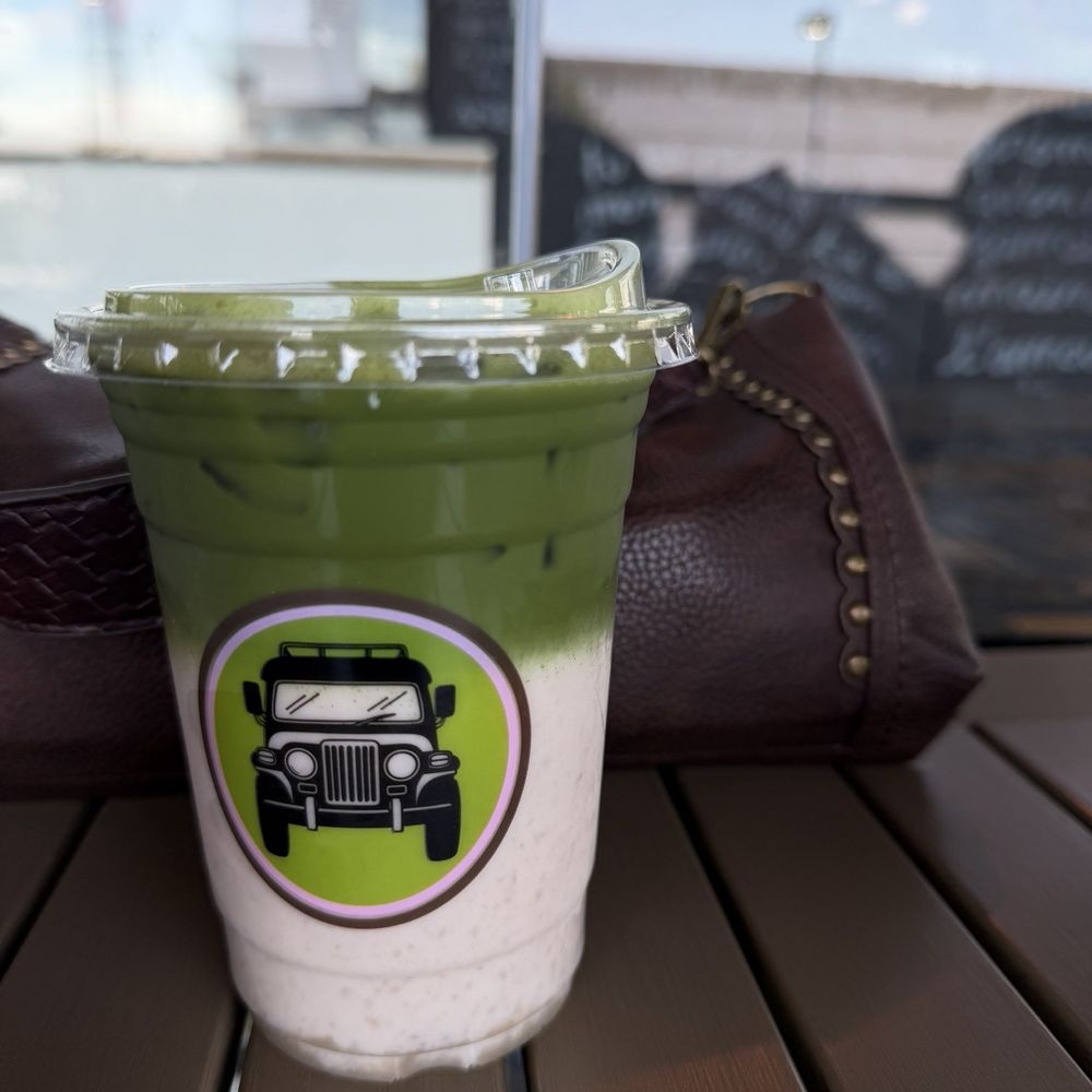 Tsoko Cafe - Banana matcha on oat milk - Coffee & Tea Near Me - Redlands, California Tsoko Cafe - Banana matcha on oat milk - Coffee & Tea Near Me - Redlands, California