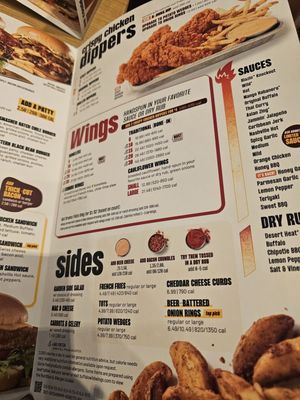 Menu photo 2 Buffalo Wild Wings Newburgh, NY