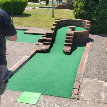 Fairways Mini Golf & Batting Cages - One of the holes - Mini Golf Near Me - South Windsor, Connecticut Fairways Mini Golf & Batting Cages - One of the holes - Mini Golf Near Me - South Windsor, Connecticut