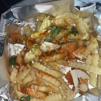 Pikka Tikka by Cafe De Khan - Loaded fries with chicken tikka - Indian Near Me - Plano, Texas