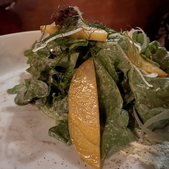 Foreign & Domestic - texas peach salad - New American Near Me - Austin, Texas Foreign & Domestic - texas peach salad - New American Near Me - Austin, Texas