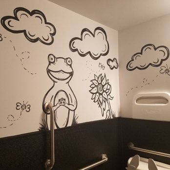 Cinnaholic - Bathroom art - Desserts Near Me - Seattle, Washington