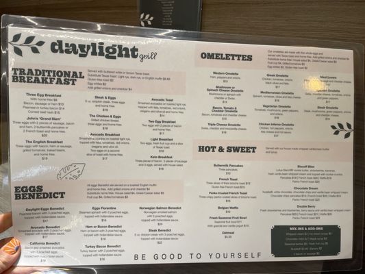 Menu photo 3 Daylight Grill Burlington, ON
