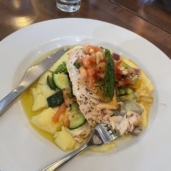 Pescatore Trattoria - One of the salmon house specials ! - Italian Near Me - San Francisco, California Pescatore Trattoria - One of the salmon house specials ! - Italian Near Me - San Francisco, California
