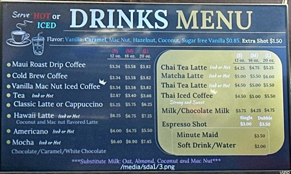 Menu photo 6 Cinnamon Roll Place Kihei, HI