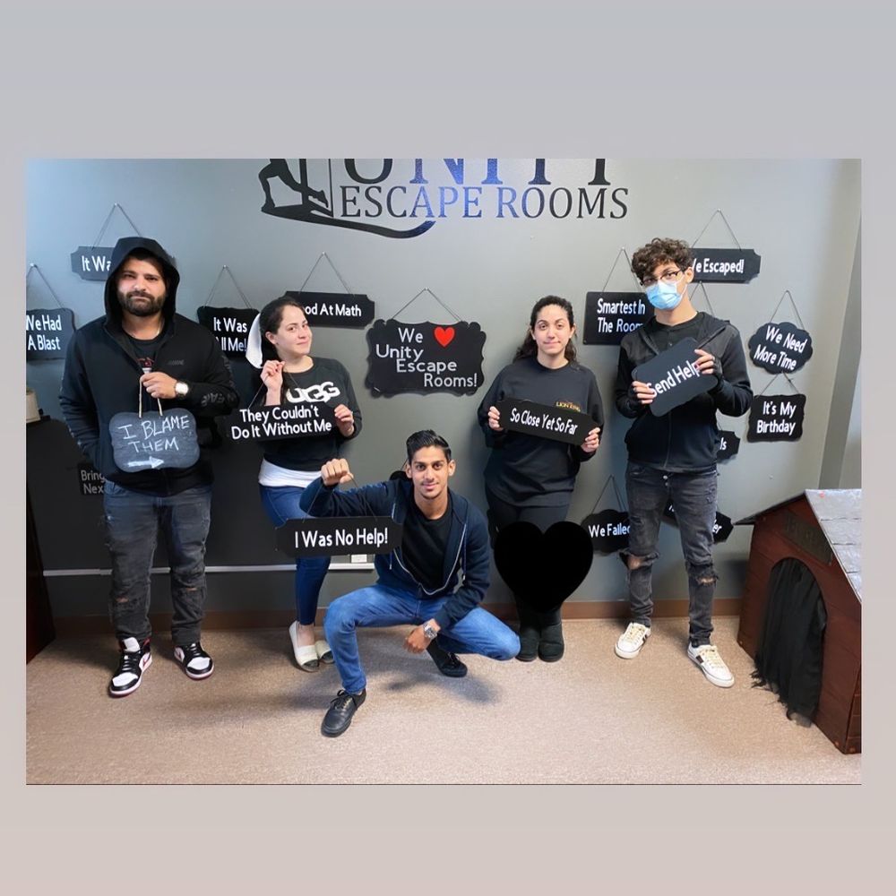 Unity Escape Rooms - We Did It!!! (Kinda ) - Escape Games Near Me - Rancho Cucamonga, California Unity Escape Rooms - We Did It!!! (Kinda ) - Escape Games Near Me - Rancho Cucamonga, California