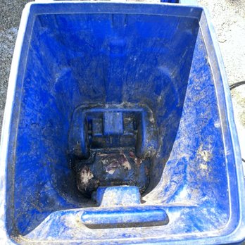Wilburs Clean Cans - Before - Pressure Washers Near Me