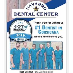 Navarro Dental Center - Navarro Dental Center Best of Readers Choice Awards in Corsicana, TX