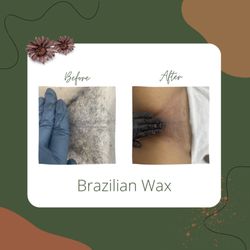 1222 Esthetic - This our Brazilian wax. book yours today!