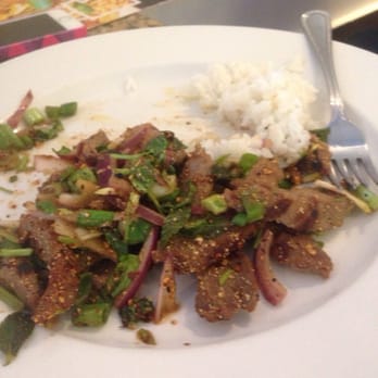 Chaba Thai Kitchen - Nua Nom Tok - Thai Near Me - San Diego, California