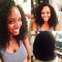 Hair Styles By Tamon - Crochet braids using free tress deep twist hair 3 packs