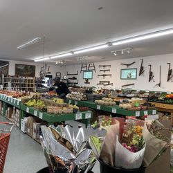 Coleman's Farm Market - Amazing jarred salsas, jams and sauces in the back.