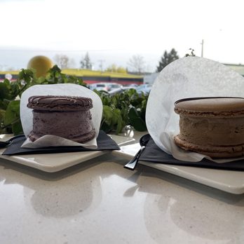 miFLAVOUR - Left is the huckleberry and right is the espresso - Bakeries Near Me - Spokane, Washington miFLAVOUR - Left is the huckleberry and right is the espresso - Bakeries Near Me - Spokane, Washington