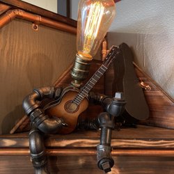 The Firehall Kitchen and Taphouse - Lamp art