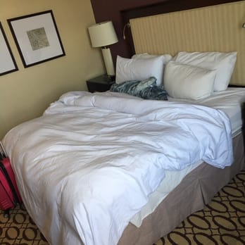 Peoria Marriott Pere Marquette - Housekeeping made my bed today. Wouldn't have known they were there if my wet linens weren't picked up - Hotels Near Me - Peoria, Illinois